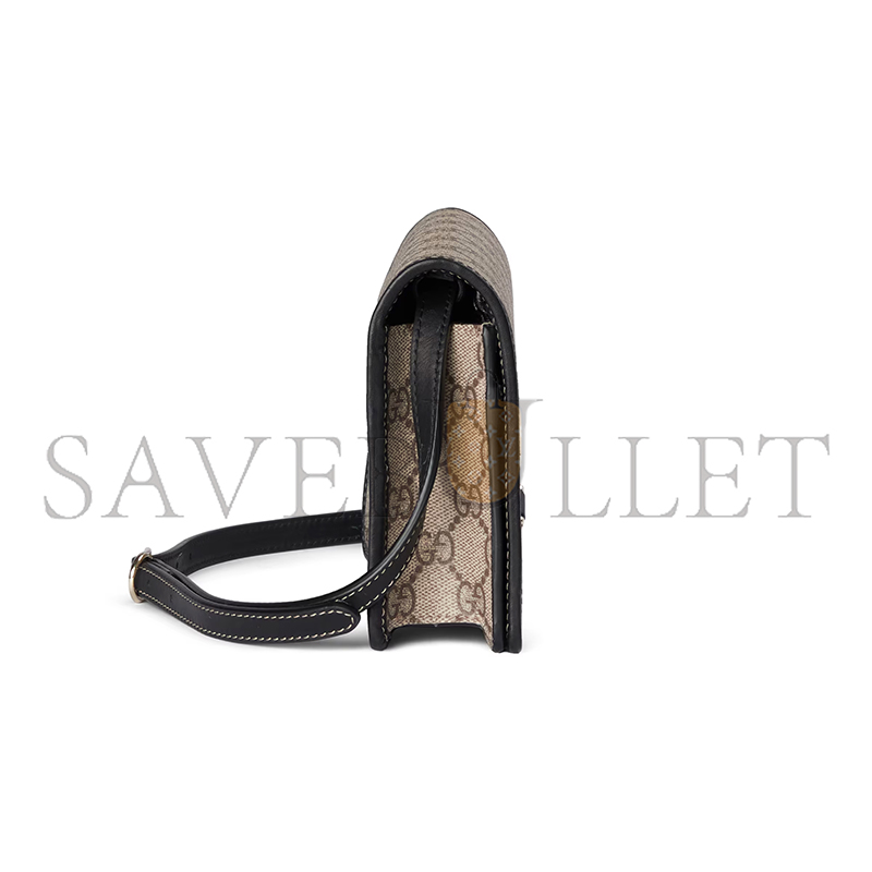 g*u*i gg emblem S*per mini shoulder bag 820688 (20*12.5*5cm)